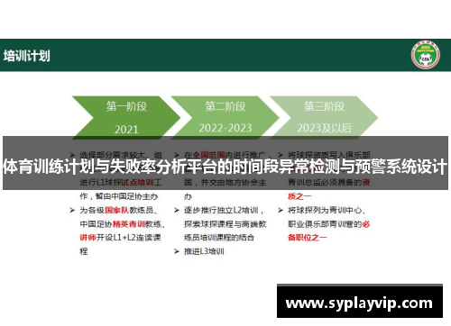 体育训练计划与失败率分析平台的时间段异常检测与预警系统设计
